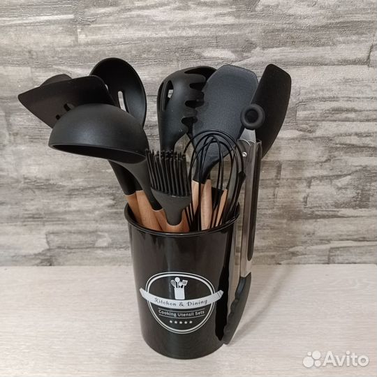 Набор кухонных принадлежностей силиконовые 12 пр