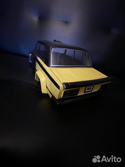 Кузов дрифт 1/10 RC ваз 2105 новый