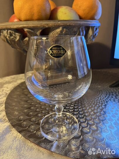 Фужеры богемия
