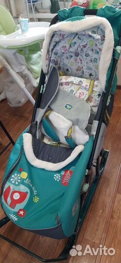 Санки коляска ника 7 2