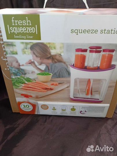 Фасовачная станция для детского пюре