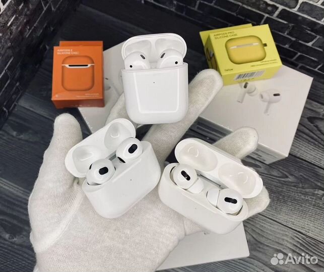 Наушники Airpods 3 / Pro / Pro 2 Ориг качество