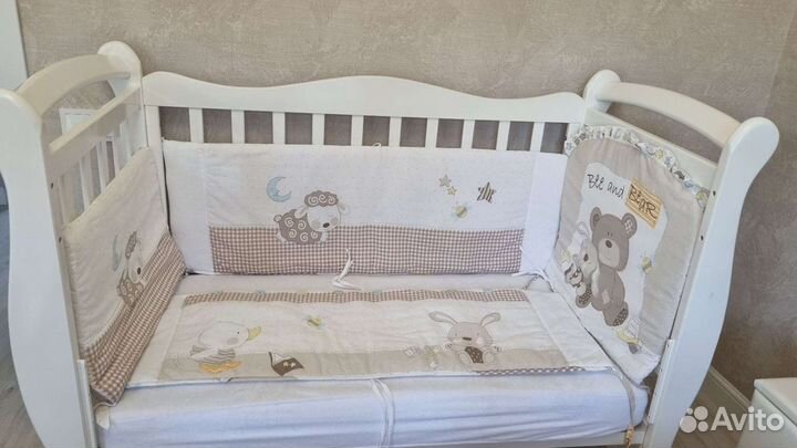 Бортики в кроватку