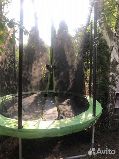 Детский батут с сеткой бу