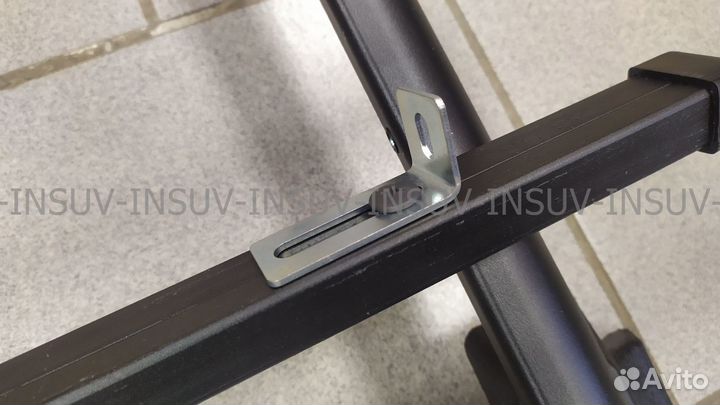 Рейлинги Шевроле-Нива (черные) VM