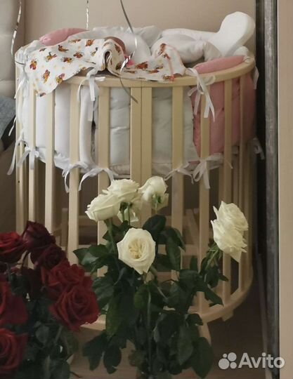 Детская кроватка трансформер 8 в 1