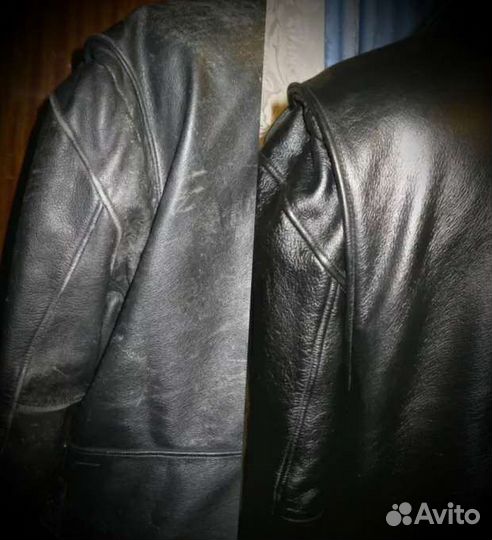 Покраска кожаных курток