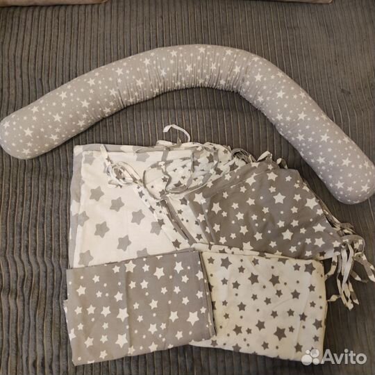 Комплект постельного белья в детскую кроватку