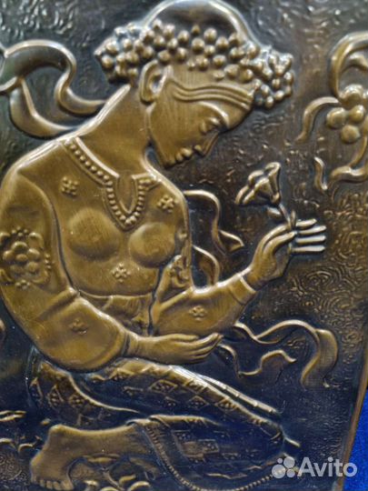 Чеканка медная СССР