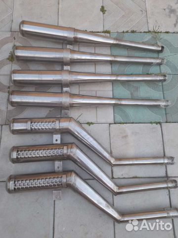 Глушитель мото урал