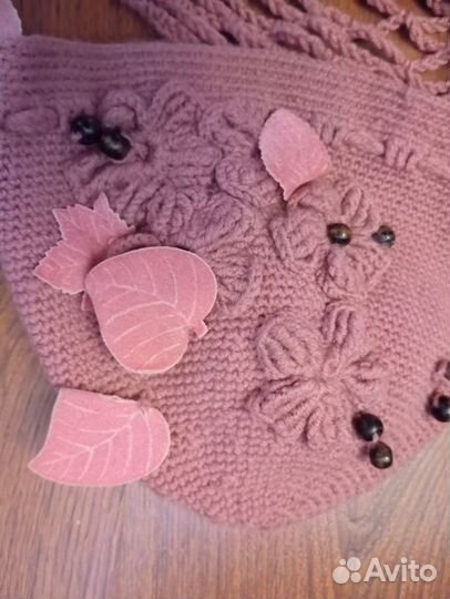 Шапочка и шарф ручной работы