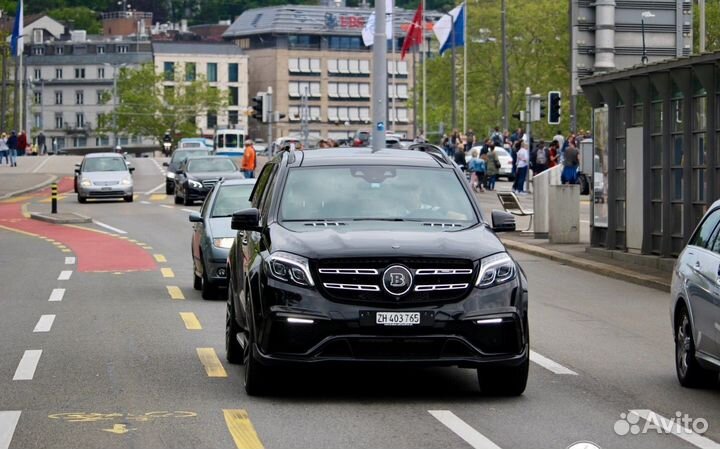 Карбоновый обвес для Mercedes AMG Brabus GLS