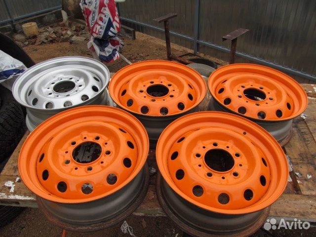 Продам диски штампованые нива шевроле R 15 5 шт