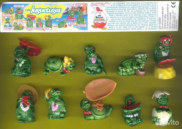 Киндер серии из 90 х годов, разные