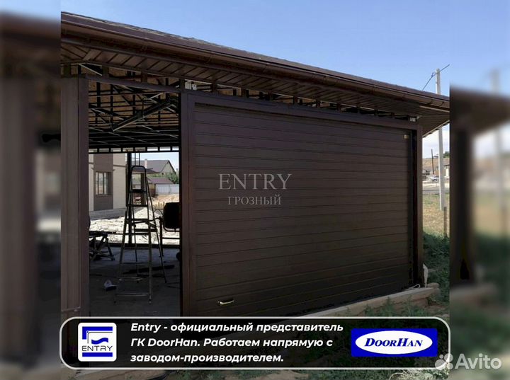 Ворота гаражные секционные