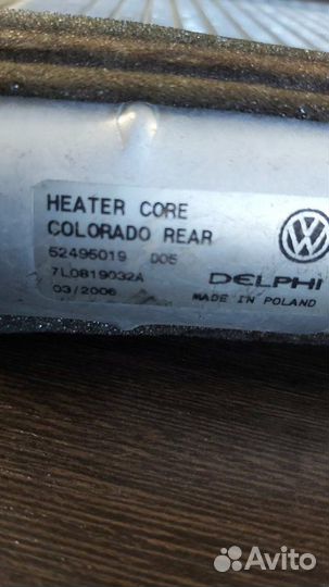 Радиатор печки Volkswagen Touareg 1 4.2 2006