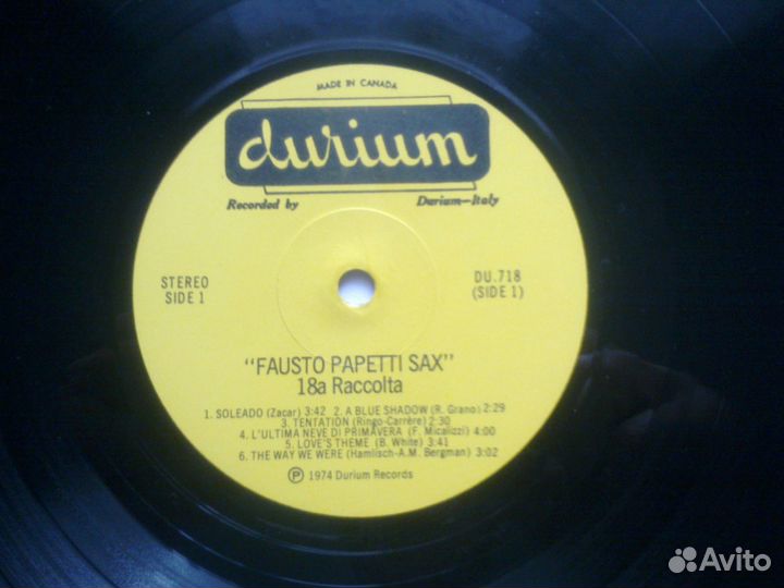 Fausto Papetti – 15a Raccolta, 18a Racolta