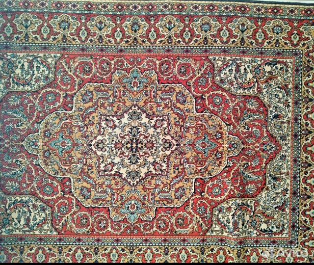 Ковер шерстяной 2 на 3 метра из СССР