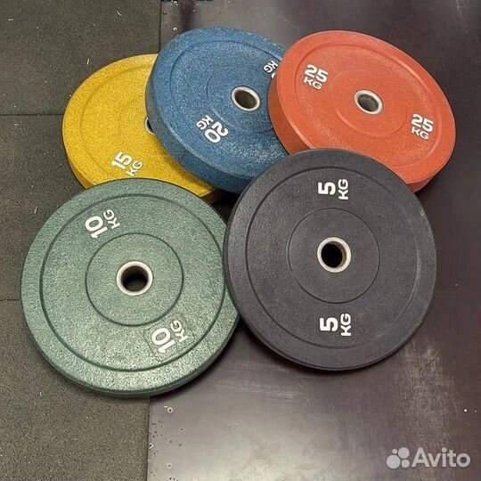 Диски бамперные (1,25 кг - 50 кг)