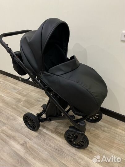 Коляска 2в1 anex cross черная