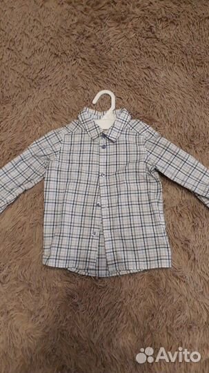 Рубашки H&M, jee jay, baby go,gulliver