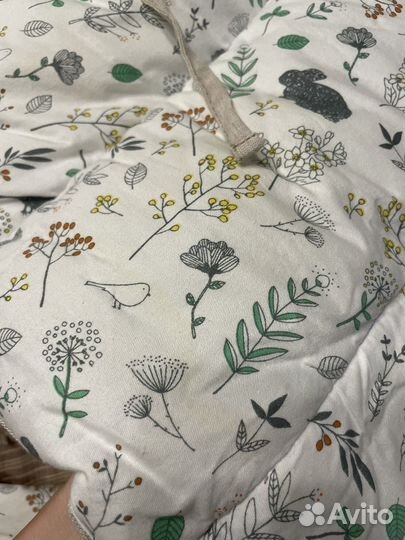 Бортики в кроватку + одеяло