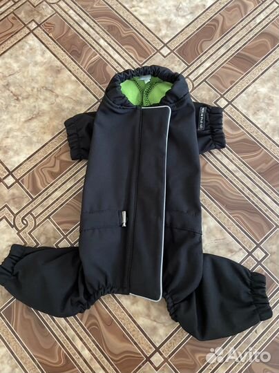 Дождевик для маленькой собаки до 3 кг