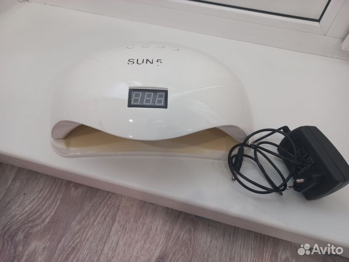 Лампа для сушки ногтей sun 72w
