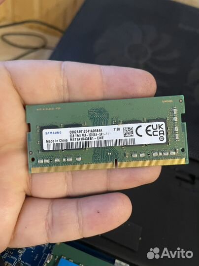 Оперативная память ddr4 8gb samsung