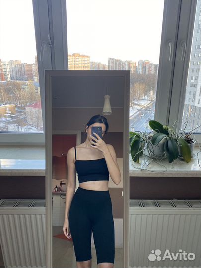 Легинсы и топы lime