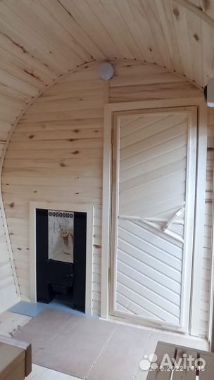 Баня бочка под ключ
