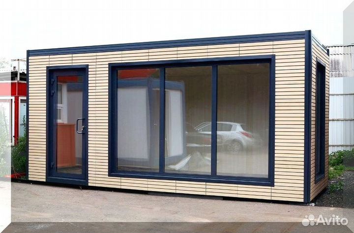 Торговый павильон бытовка 5х3