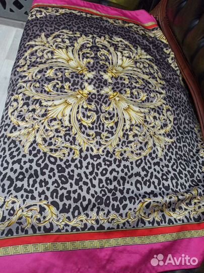 Шелковый платок versace италия 95cm