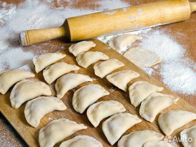 Вареники (ручная лепка)