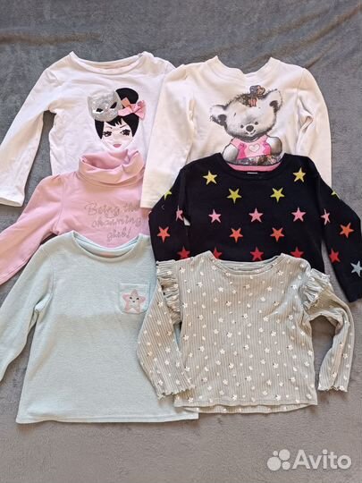 Вещи пакетом для девочки 98 104