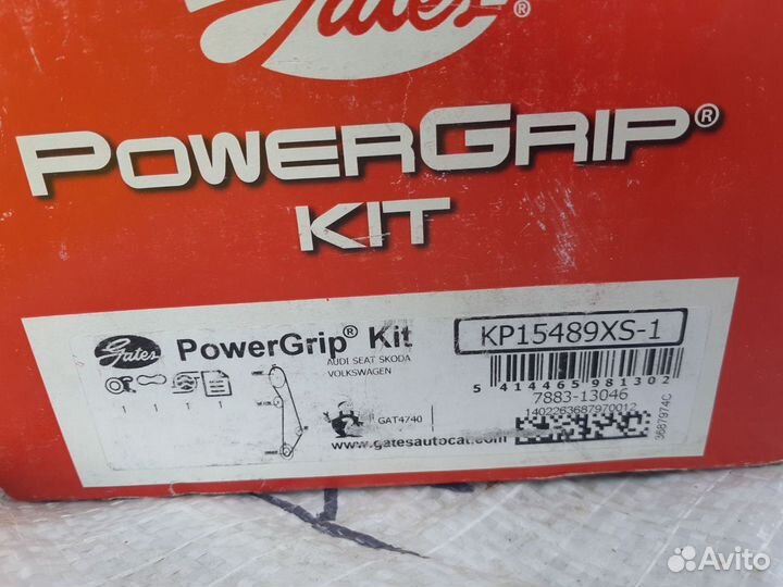 Ролик+ремень грм+помпа на Audi/VW Caddy 1.6