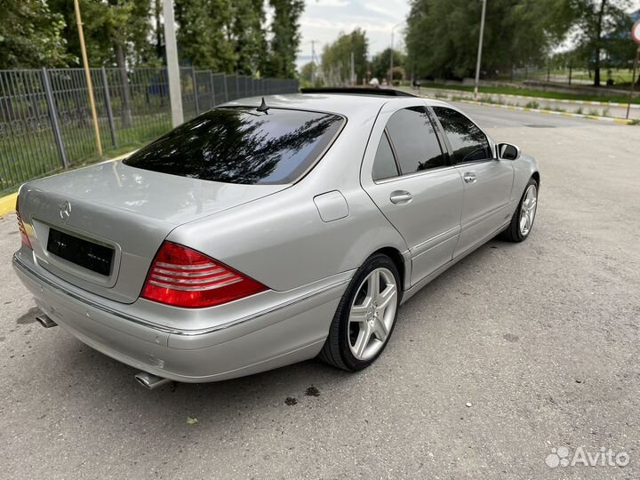 Mercedes-Benz S-класс 3.2 AT, 2001, 300 000 км