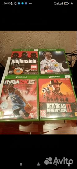 Xbox one s 1tb с играми