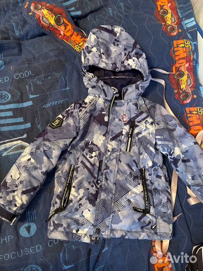 Демисезонный комплект куртка,штаны sela 110,шапки