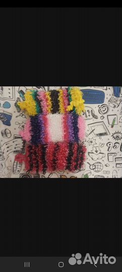 Мочалка ручной работы