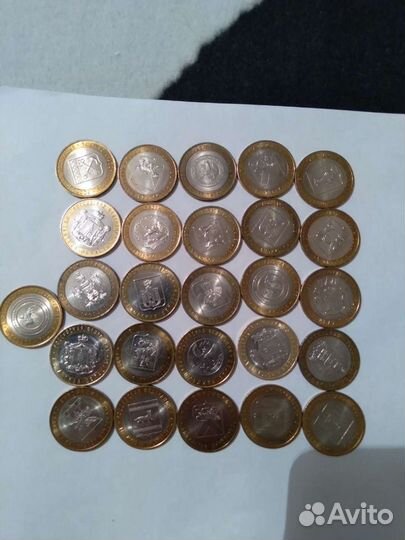 Монеты разные, из цикла Российская Федерация