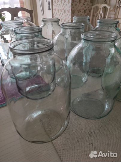 Банки стеклянные 3-х литровые