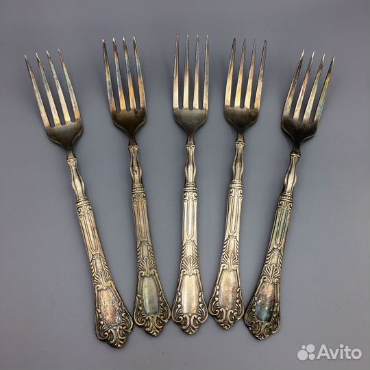 Вилки мельхиор СССР»