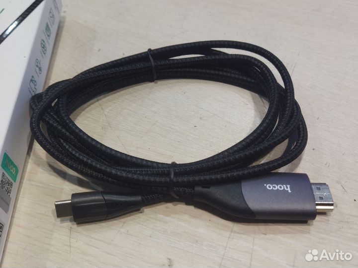 Кабель mhl type-c to hdmi новый