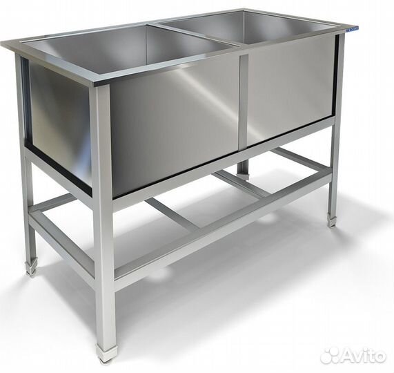 Ванна моечная из нержавейки