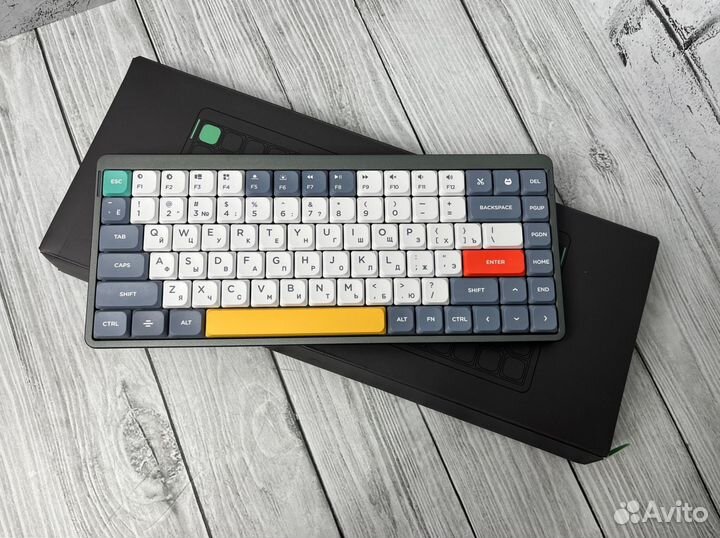 Nuphy AIR75 Blue Switch, новая