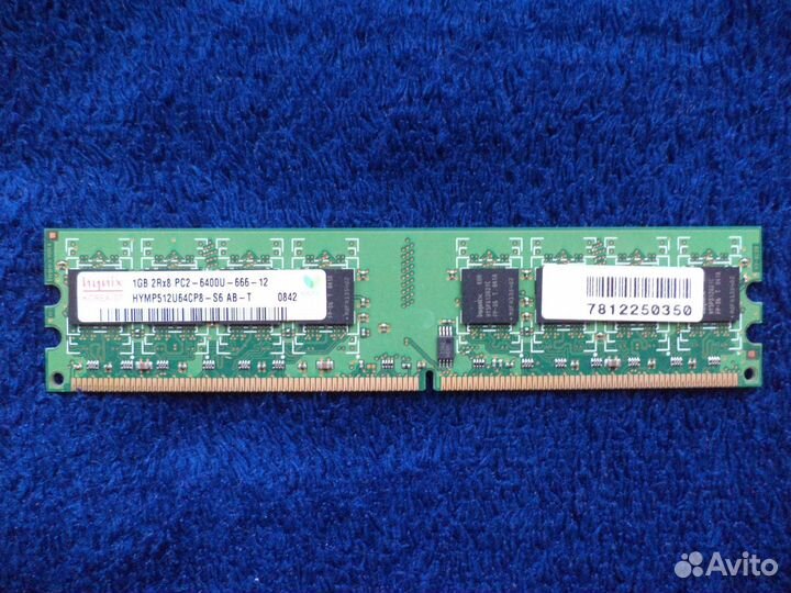 DDR2 512MB/1GB, DDR 256MB/512MB и др