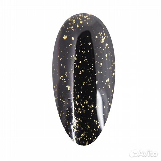 Топ без липкого слоя с частичками золота, 12 мл