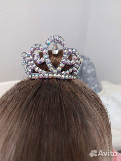 Корона,диадема на пучок для худ гимнастики