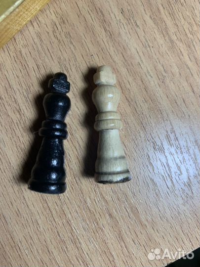 Набор 3 в1 Шахматы, Шашки, Нарды из дерева